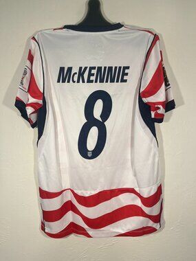 Weston McKennie #8 Nike USA Soccer Jersey - Home Striped Men's 2XL New